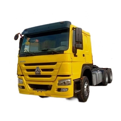 Meia fileira Diesel SinotruK usado haow 371 cabeça de trator remodelado carro especial de trator