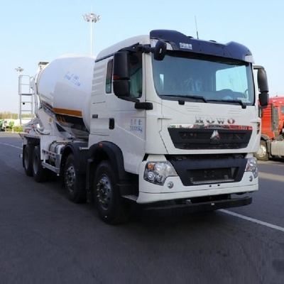 Boutique 340HP HOWO T5G 8X4 7.7 Quadrado caminhão de mistura de concreto para mercados de país
