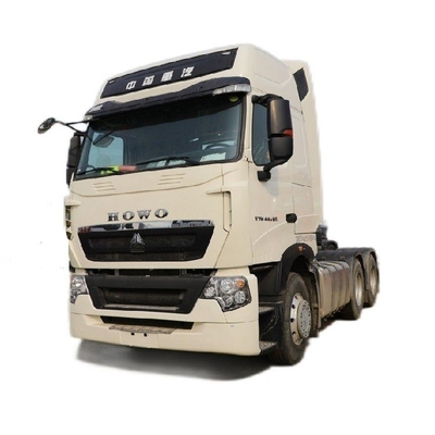 7100x2496x3958mm Boutique HOWO HOWO T7H 6*4 Tractor Truck com janela manual