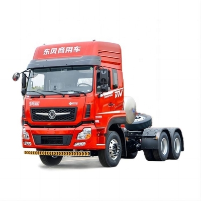 Dongfeng Xinjiang Tractor de Gás Natural Líquido de segunda mão D7V 480hp 6X4 4X2 com caixa de engrenagens FAST
