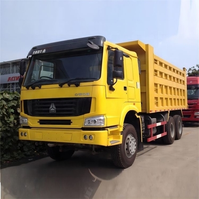 10-15T Utilizado HOWO Caminhão pesado 340HP 6X4 8X4 375HP Caminhão de descarga ambiental com consumo