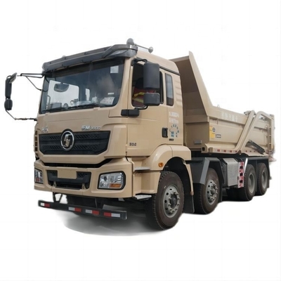 Shaanxi Auto M3000 336 HP 8X4 6x4 Dump Truck tela sensível ao toque e câmera traseira 360 ° direta