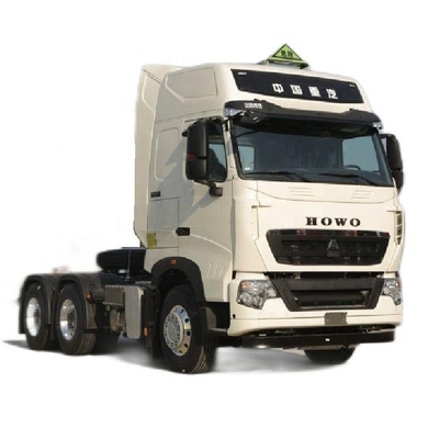 Sinotruk HOWO T7H 440 HP 6X4 Trator de mercadorias perigosas cabeça de caminhão com ESC e 10 pneus