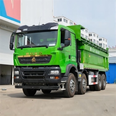 Melhor caminhão pesado 6X4 HOWO TX com 375 HP e 12 velocidades para a frente EURO 5 padrão de emissões