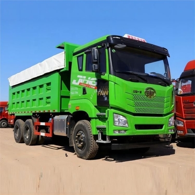 Qingdao Liberation JH6 caminhão pesado 400HP 6X4 5.8m 37 37 Capacidade e janela automática