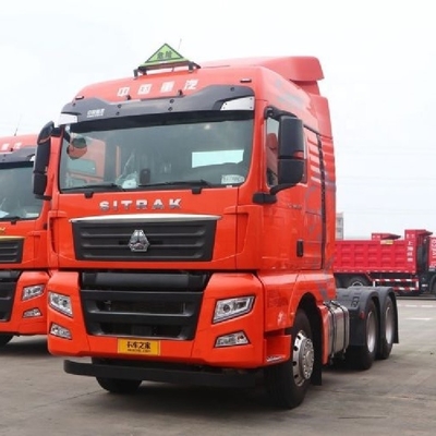 Versátil SINOTRUCK SITRAK G7 540 HP 6X4 Cabeça de pinça de tractor de transporte de mercadorias perigosas