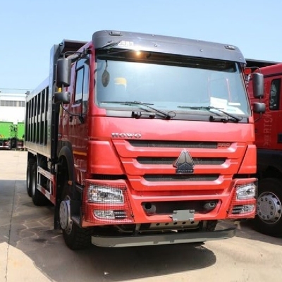 Low-Price Used HOWO-7 380 HP 6X4 6.8 m Dump Truck com Sistema Multimídia e ESC