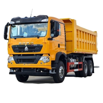 Weichai Motor 400 HP 6X4 6.3m camião de descarga para 2 passageiros no camião pesado nacional