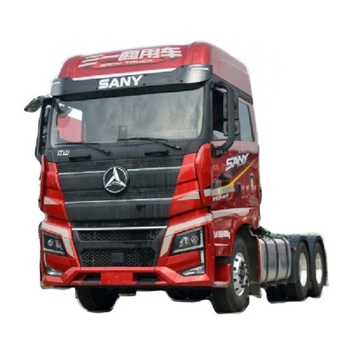 Trinity 460 HP 6X4 Caminhão pesado cabeça 0 km Trator de segmento com câmera traseira 360 °
