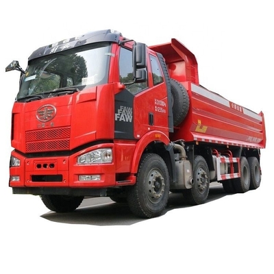 Carros usados chineses Faw Jiefang J6M 280HP 8X4 6.8m camião de descarga com alta potência