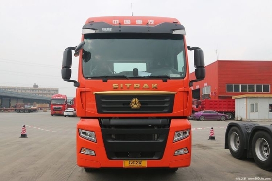 Peso bruto do veículo 20001-25000 kg Shandeka SITRAK C7H Caminhão pesado 460 HP 6X4 Trator de GNL