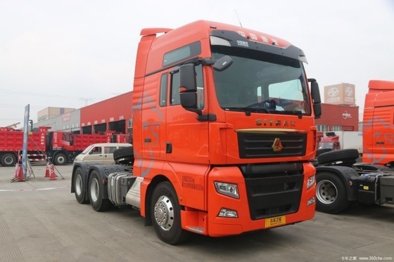 Peso bruto do veículo 20001-25000 kg Shandeka SITRAK C7H Caminhão pesado 460 HP 6X4 Trator de GNL