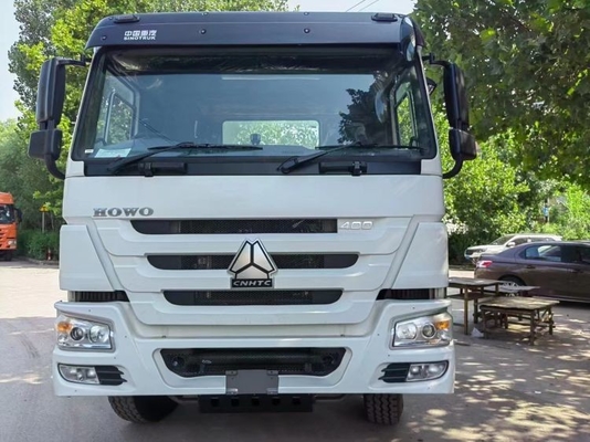 Meia fileira Diesel SinotruK usado haow 371 cabeça de trator remodelado carro especial de trator