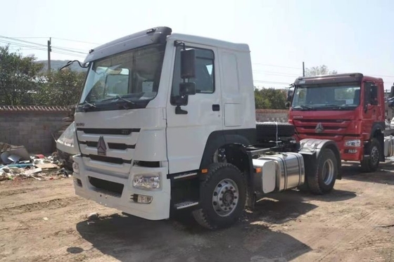 Meia fileira Diesel SinotruK usado haow 371 cabeça de trator remodelado carro especial de trator