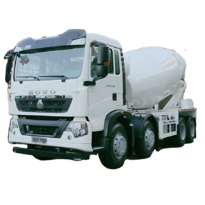 HOWO T5G 340HP caminhão de mistura de betão quadrado 8X4 com Euro 2/3/4/5 padrão de emissões