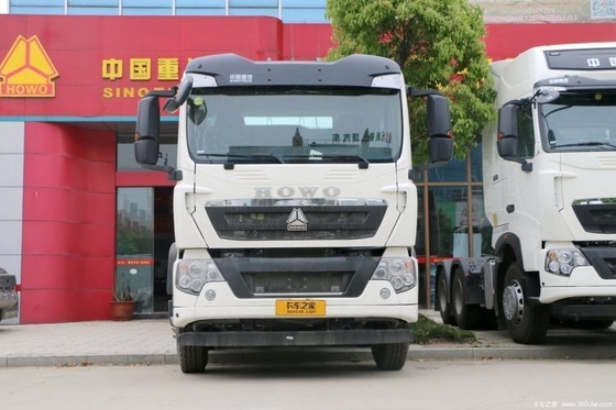 Lojas de materiais de construção usados SinotruK HOWO T5G 340HP 8X4 7.37 Quadrado caminhão de mistura de concreto