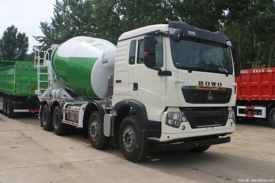 Sinotruk HOWO TX6 340 HP 8X4 7.98m3 caminhão misturador de concreto para suas necessidades de construção
