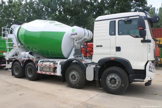 Sinotruk HOWO TX6 340 HP 8X4 7.98m3 caminhão misturador de concreto para suas necessidades de construção