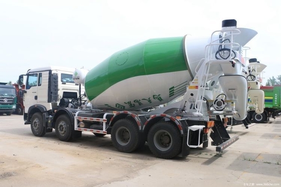 Sinotruk HOWO TX6 340 HP 8X4 7.98m3 caminhão misturador de concreto para suas necessidades de construção