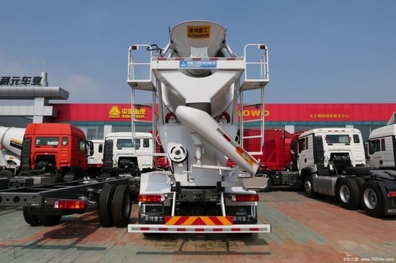 Caminhão de mistura de concreto personalizado 8X4 7,8m3 HOWO TX 350HP para construção pesada