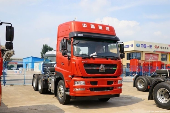 Caminhão pesado de segunda mão Steyr D7W 6X4 Trator especial com caixa de engrenagens SINOTRUCK