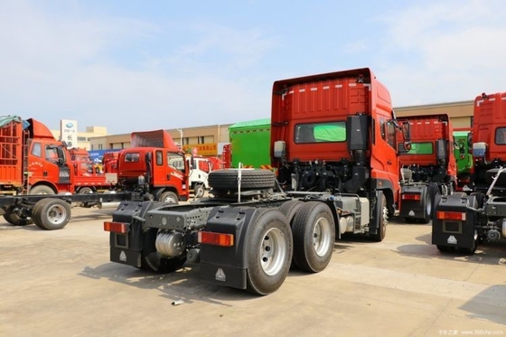 Caminhão pesado de segunda mão Steyr D7W 6X4 Trator especial com caixa de engrenagens SINOTRUCK