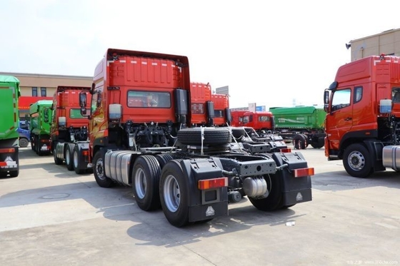 Caminhão pesado de segunda mão Steyr D7W 6X4 Trator especial com caixa de engrenagens SINOTRUCK