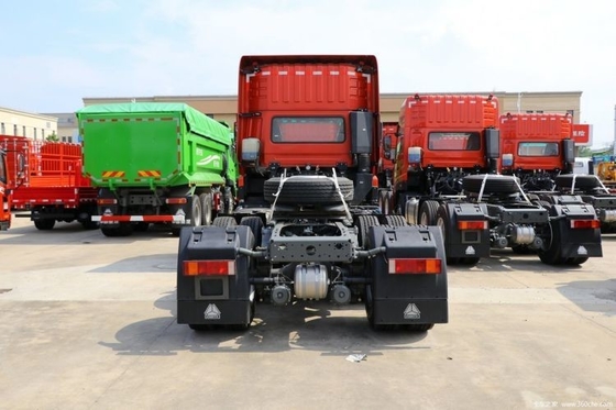 Caminhão pesado de segunda mão Steyr D7W 6X4 Trator especial com caixa de engrenagens SINOTRUCK