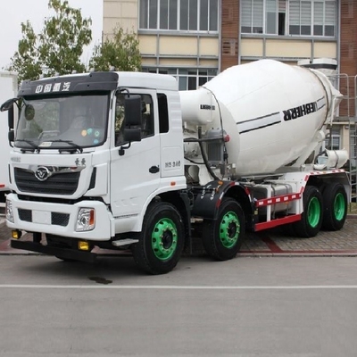 340 HP 8X4 7,99 Carreira de mistura de concreto quadrado Hauman H5 6,8L Motor a combustível diesel Capacidade