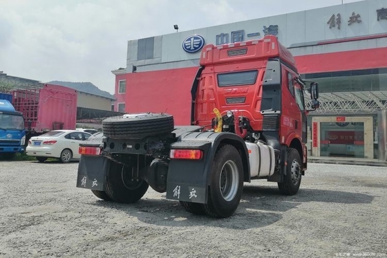 Fabricado Faw Jiefang J6M 350HP Trator 4X2 caminhão pesado com cadeira de motorista de suspensão pneumática