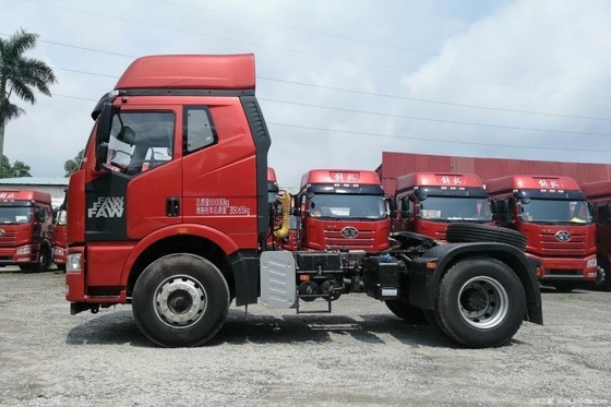 Fabricado Faw Jiefang J6M 350HP Trator 4X2 caminhão pesado com cadeira de motorista de suspensão pneumática