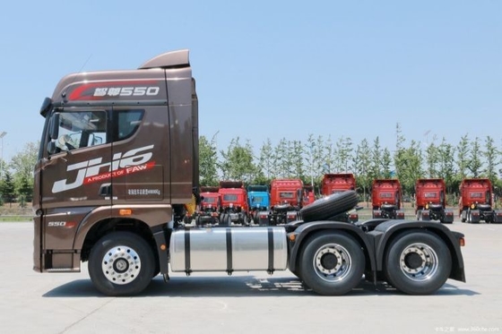 Jiefang JH6 6x4 4x2 8x4 Trator com Suspensão Aérea Assento do Condutor e Sistema Multimídia