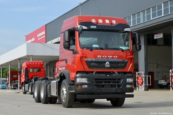 HOWO TX7 Caminhão pesado 460 CV Trator 6X4 com capacidade de tanque de combustível ≥ 600L e roda motriz 6x4