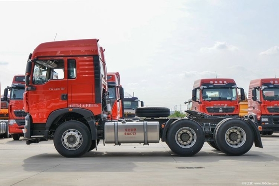 HOWO TX7 Caminhão pesado 460 CV Trator 6X4 com capacidade de tanque de combustível ≥ 600L e roda motriz 6x4