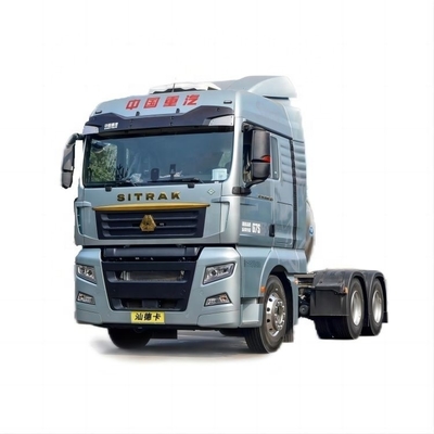 Sinotruk Shandeka SITRAK G7S 530HP 6X4 Trator de segunda mão e grande capacidade do tanque de combustível
