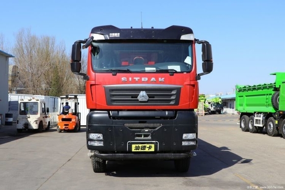Suspensão aerodinâmica Assento do condutor 6 cilindros 23 Inventário SITRAK G7 400HP camião de descarga