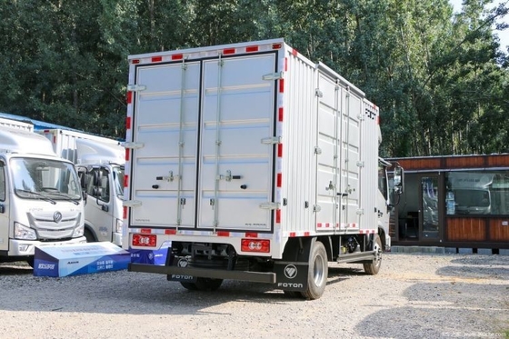 Beiqi Foton 158HP 4X2 4.14m Single-Row Van Light Truck Stock Hot Fukuda Omark S1 Chang Ying Versão