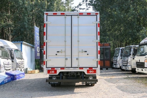Beiqi Foton 158HP 4X2 4.14m Single-Row Van Light Truck Stock Hot Fukuda Omark S1 Chang Ying Versão