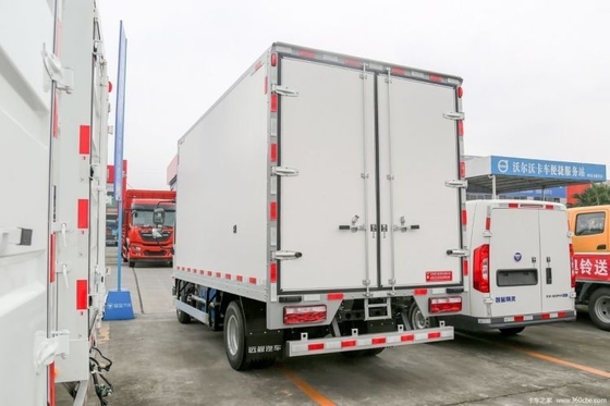 Caminhão de transporte de carga elétrico minivan de fila única com capacidade de tanque de combustível de 100-200L