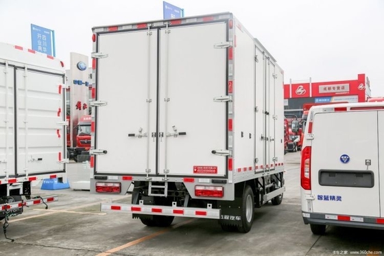 Caminhão de transporte de carga elétrico minivan de fila única com capacidade de tanque de combustível de 100-200L