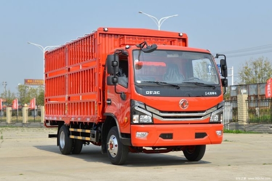 23 Popular 0km Dongfeng D6-L de segunda mão 140HP 4,2m Single Row Light Truck com ESC