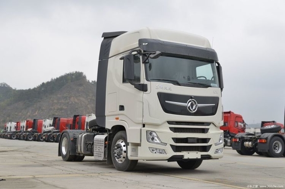 Direção esquerda Dongfeng Tianlong KX 4*2 6*4 cabeça de tractor de GNL com controlo de estabilidade