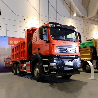 400 HP Sinotruck Shandeka SITRAK C7H 6X4 8x4 4x2 5.6m Dump Truck com transmissão manual