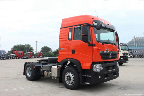 0 km SinoTRUK HOWO TX7 6X4 4X2 6X2 Trator de GNL a GNC com regulador de velocidade e 6 cilindros