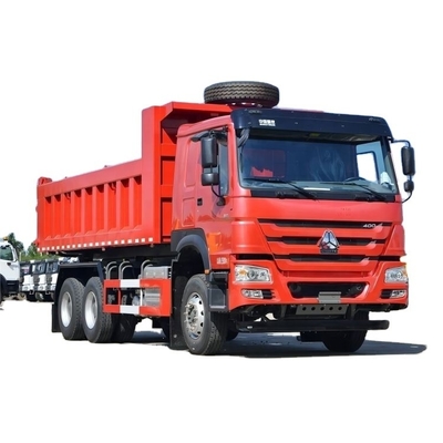 Caminhão pesado nacional usado HOWOV7 6X4 6m Caminhão de descarga ACC Controle de cruzeiro e garantido