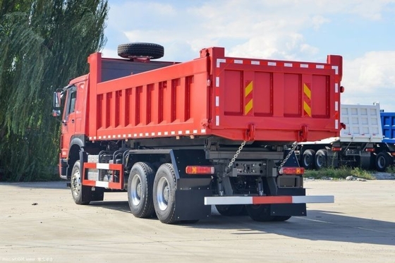 Caminhão pesado nacional usado HOWOV7 6X4 6m Caminhão de descarga ACC Controle de cruzeiro e garantido