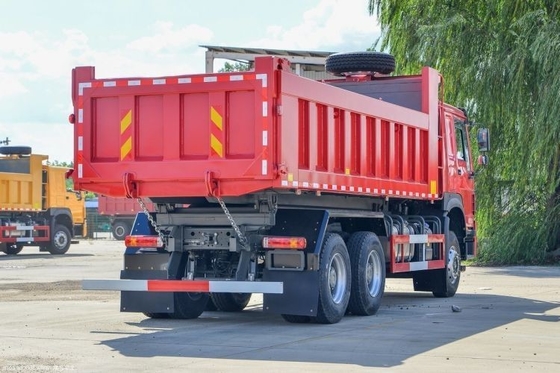 Caminhão pesado nacional usado HOWOV7 6X4 6m Caminhão de descarga ACC Controle de cruzeiro e garantido