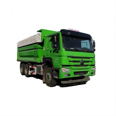 Transporte rodoviário Caminhão pesado nacional usado HOWO 8X4 6X4 Caminhão de descarga 440 Força 371hp