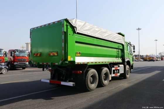 Transporte rodoviário Caminhão pesado nacional usado HOWO 8X4 6X4 Caminhão de descarga 440 Força 371hp