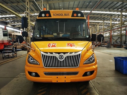 Autocarro escolar Dongfeng de 24 lugares com 85 potência máxima e capacidade do motor de 6-8 litros